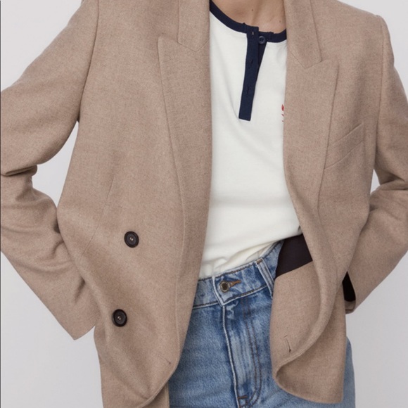 Zara Tan Blazer - Picture 11 of 16
